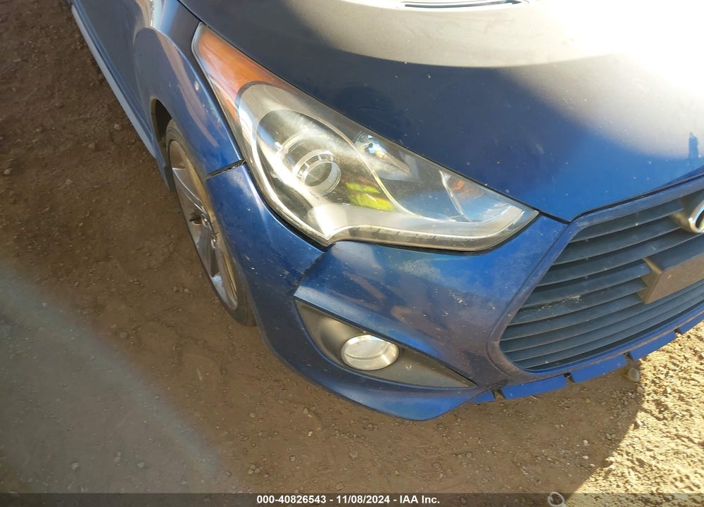 2015 HYUNDAI VELOSTER TURBO VIN: KMHTC6AE5FU245469
