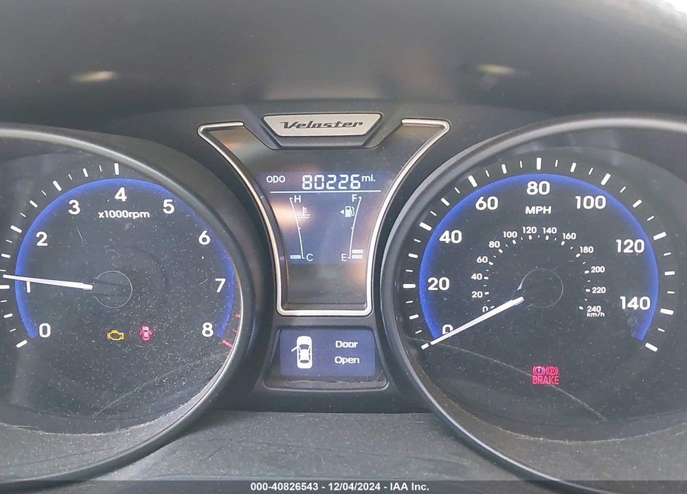 2015 HYUNDAI VELOSTER TURBO VIN: KMHTC6AE5FU245469