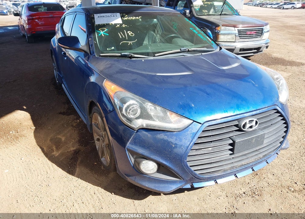 2015 HYUNDAI VELOSTER TURBO VIN: KMHTC6AE5FU245469