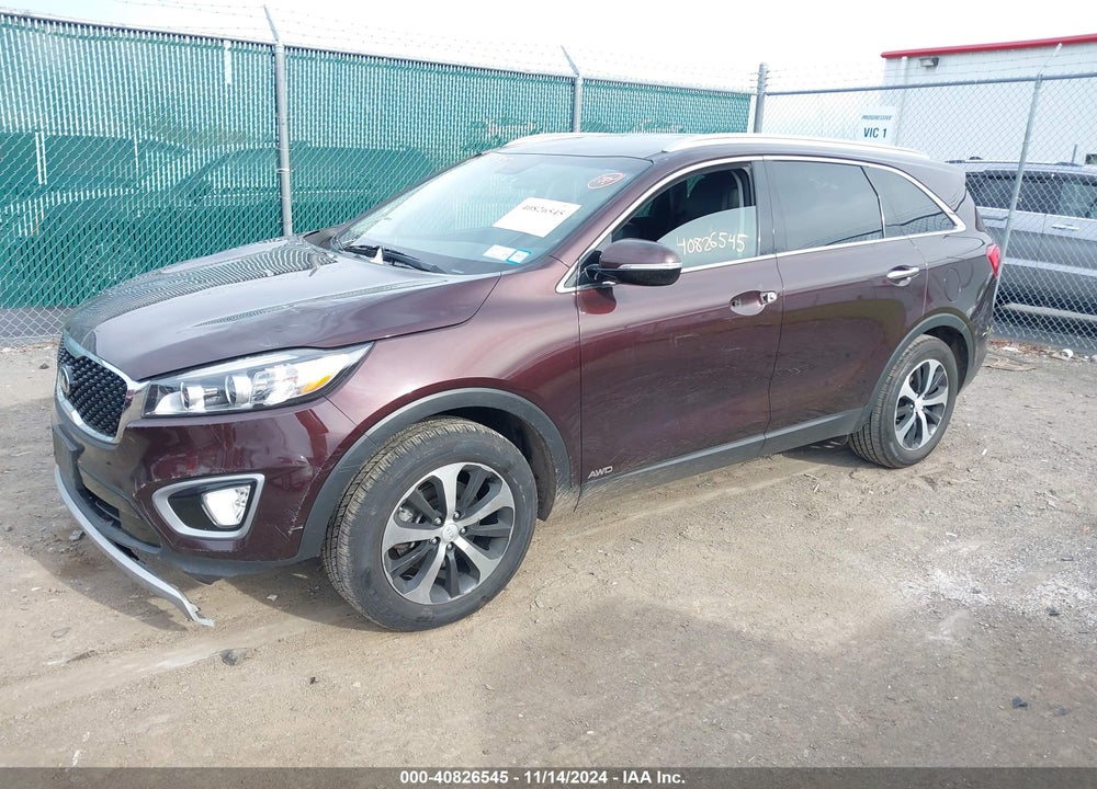2016 KIA SORENTO 2.0T EX VIN: 5XYPHDA17GG023172