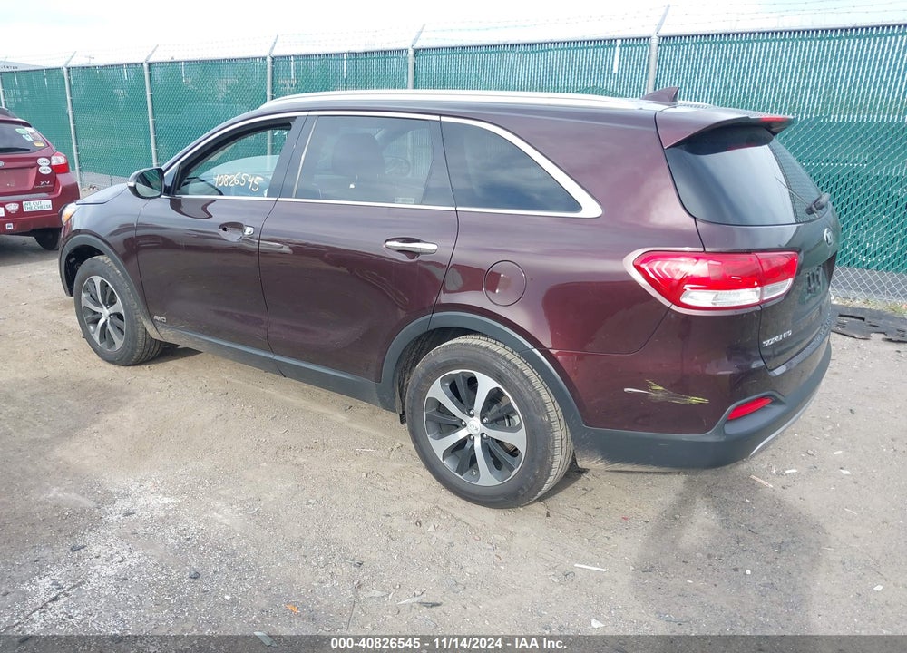2016 KIA SORENTO 2.0T EX VIN: 5XYPHDA17GG023172