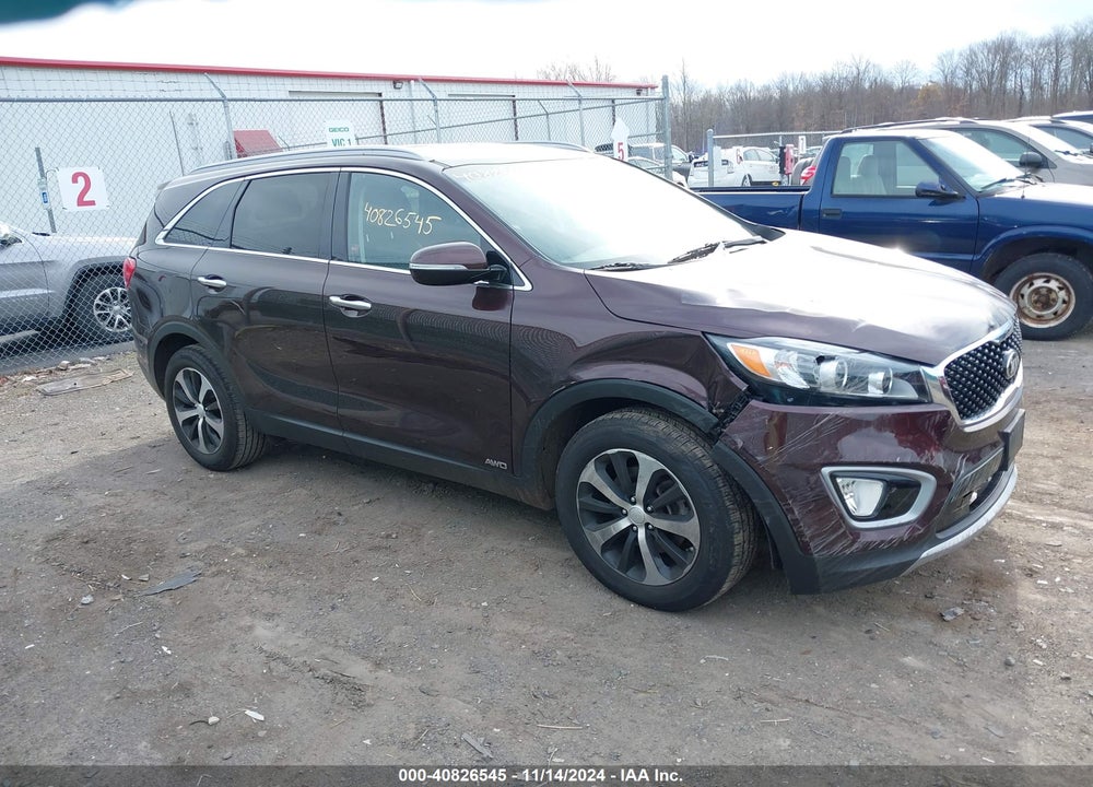 2016 KIA SORENTO 2.0T EX VIN: 5XYPHDA17GG023172