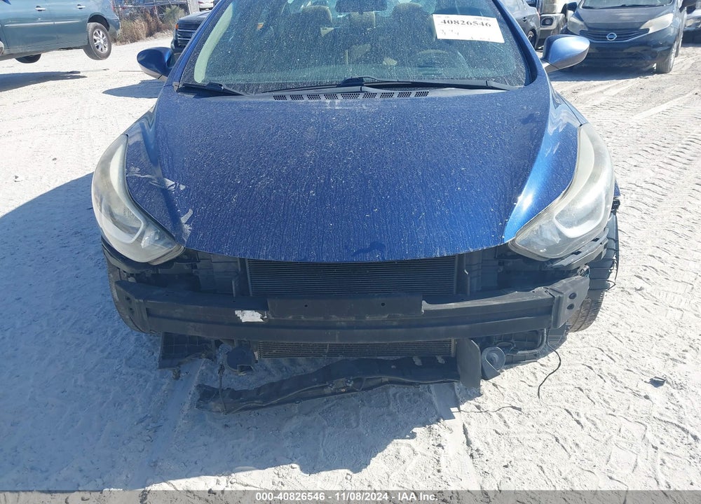 2016 HYUNDAI ELANTRA SE VIN: 5NPDH4AE2GH654331