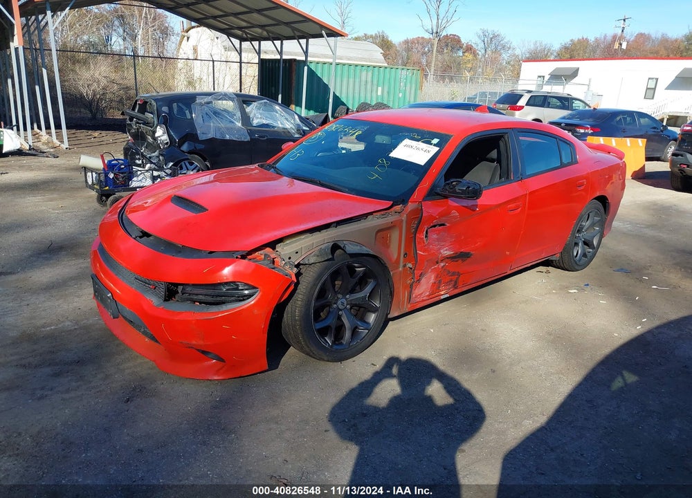 2019 DODGE CHARGER VIN: 2C3CDXHG0KH584933