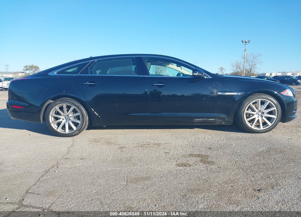 2013 JAGUAR XJ XJL PORTFOLIO VIN: SAJWJ2GD0D8V45605