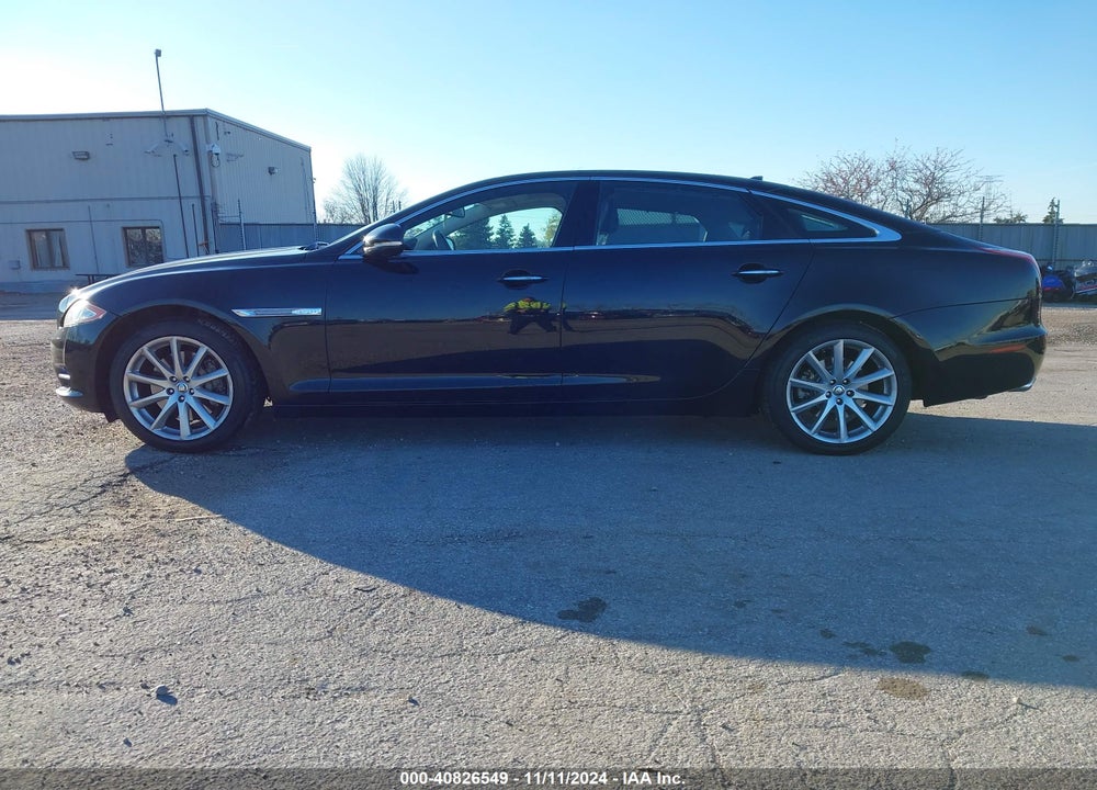 2013 JAGUAR XJ XJL PORTFOLIO VIN: SAJWJ2GD0D8V45605