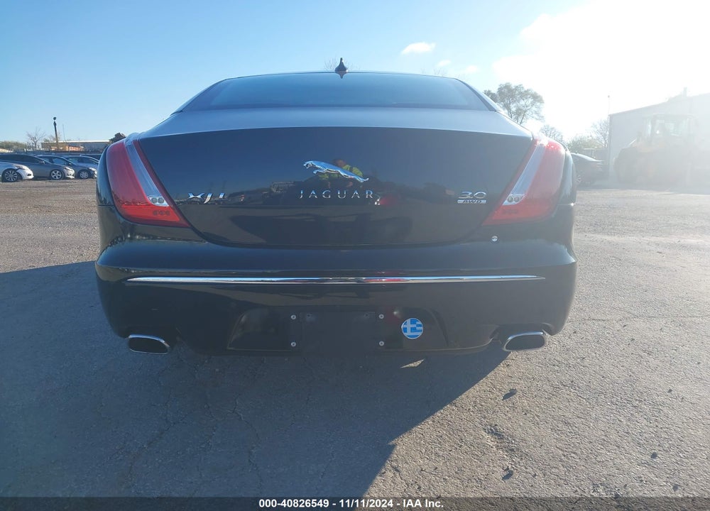 2013 JAGUAR XJ XJL PORTFOLIO VIN: SAJWJ2GD0D8V45605