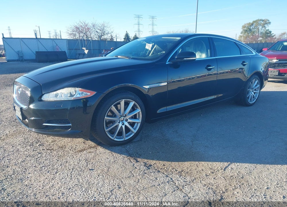 2013 JAGUAR XJ XJL PORTFOLIO VIN: SAJWJ2GD0D8V45605