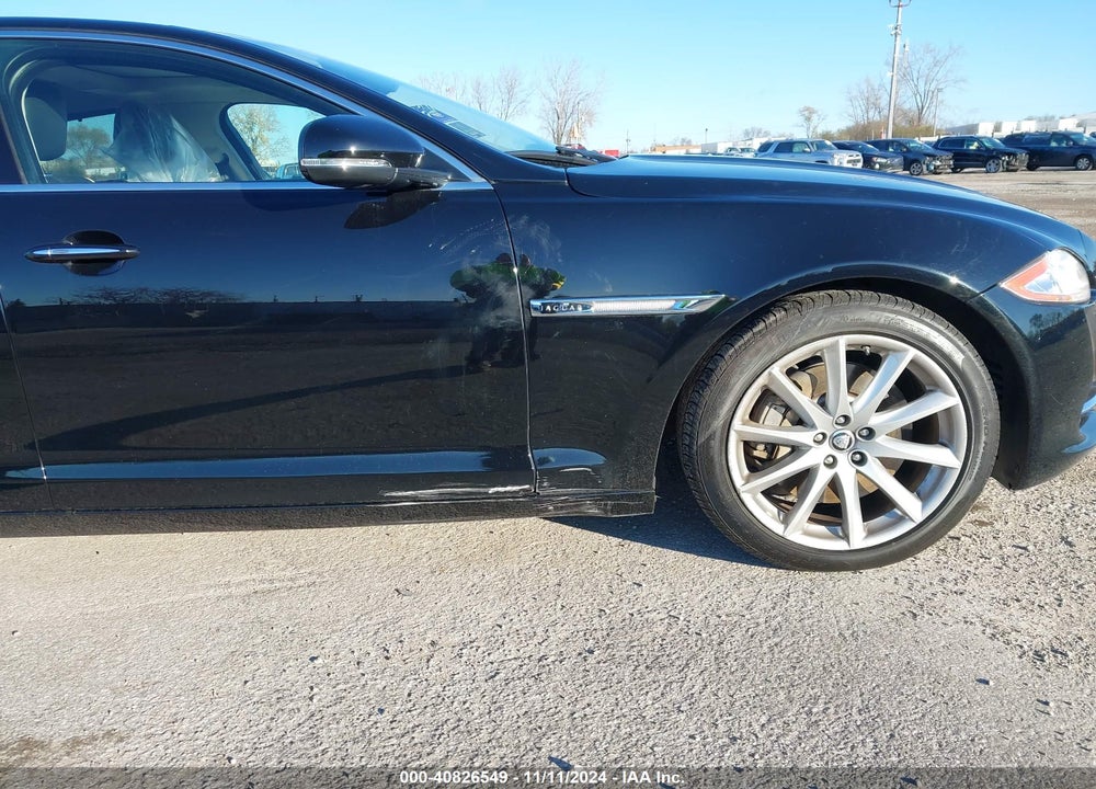2013 JAGUAR XJ XJL PORTFOLIO VIN: SAJWJ2GD0D8V45605