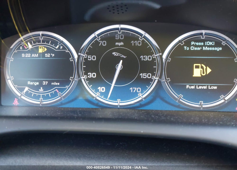 2013 JAGUAR XJ XJL PORTFOLIO VIN: SAJWJ2GD0D8V45605