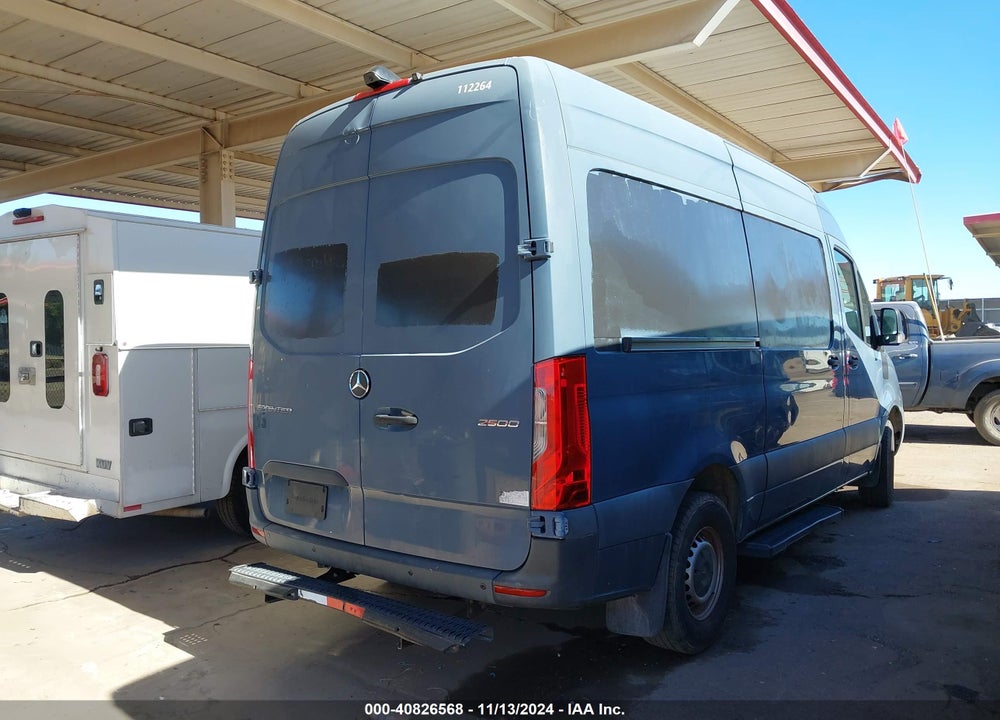 2019 MERCEDES-BENZ SPRINTER 2500 HIGH ROOF V6/STANDARD ROOF V6 VIN: WD4PF0CD1KT004741