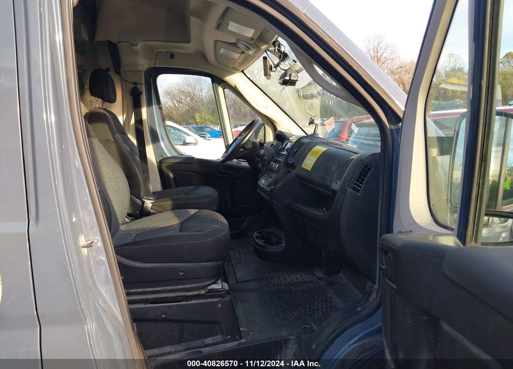 2019 RAM PROMASTER 3500 CARGO VAN HIGH ROOF 159 WB EXT VIN: 3C6URVJG8KE551228