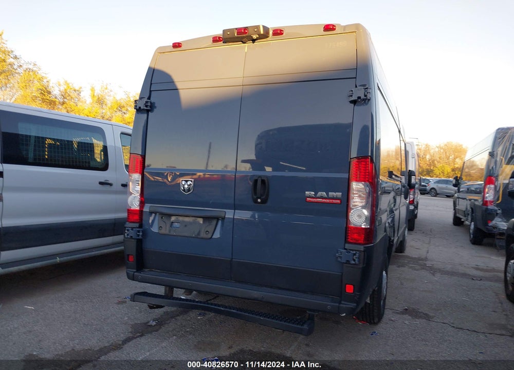 2019 RAM PROMASTER 3500 CARGO VAN HIGH ROOF 159 WB EXT VIN: 3C6URVJG8KE551228