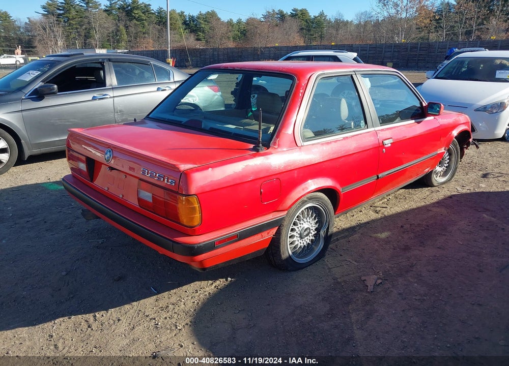 1990 BMW 325 I/IS VIN: WBAAA1318LAE58556