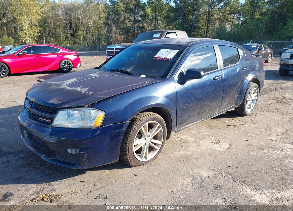 2014 DODGE AVENGER SE VIN: 1C3CDZAB3EN234279