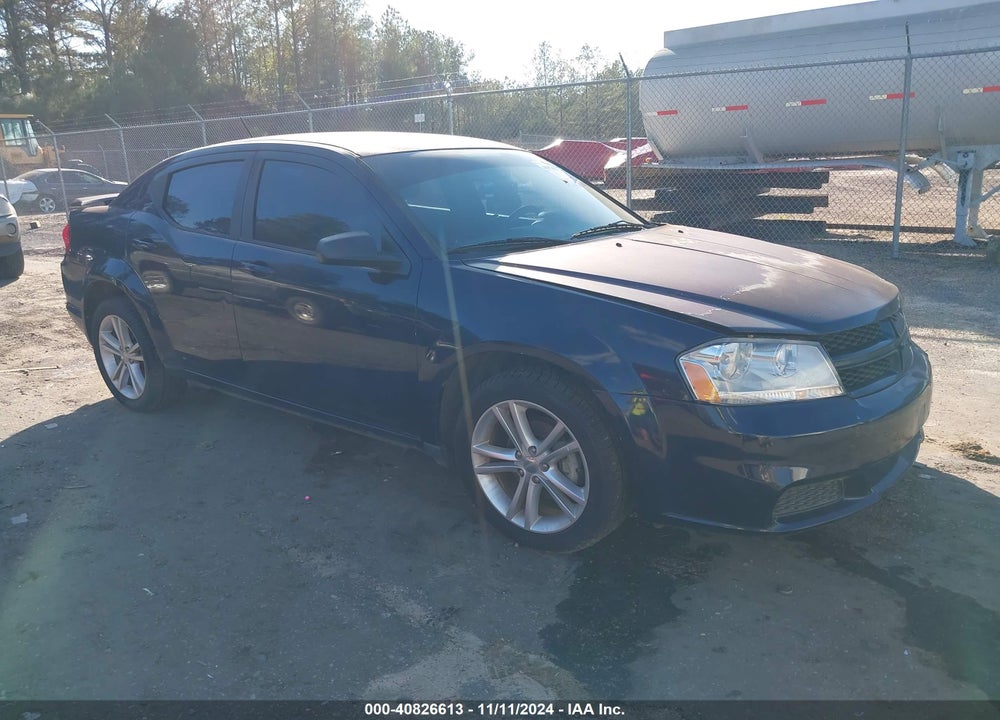 2014 DODGE AVENGER SE VIN: 1C3CDZAB3EN234279