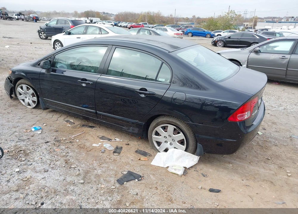 2007 HONDA CIVIC LX VIN: 2HGFA16557H316372