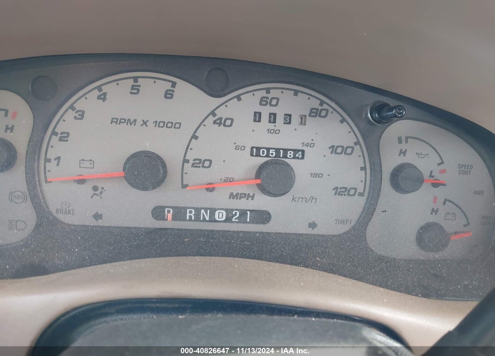 2003 FORD RANGER EDGE/XLT VIN: 1FTZR45E63TA12441