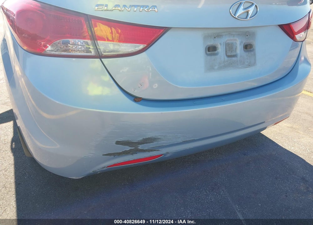 2013 HYUNDAI ELANTRA GLS VIN: KMHDH4AE5DU745610