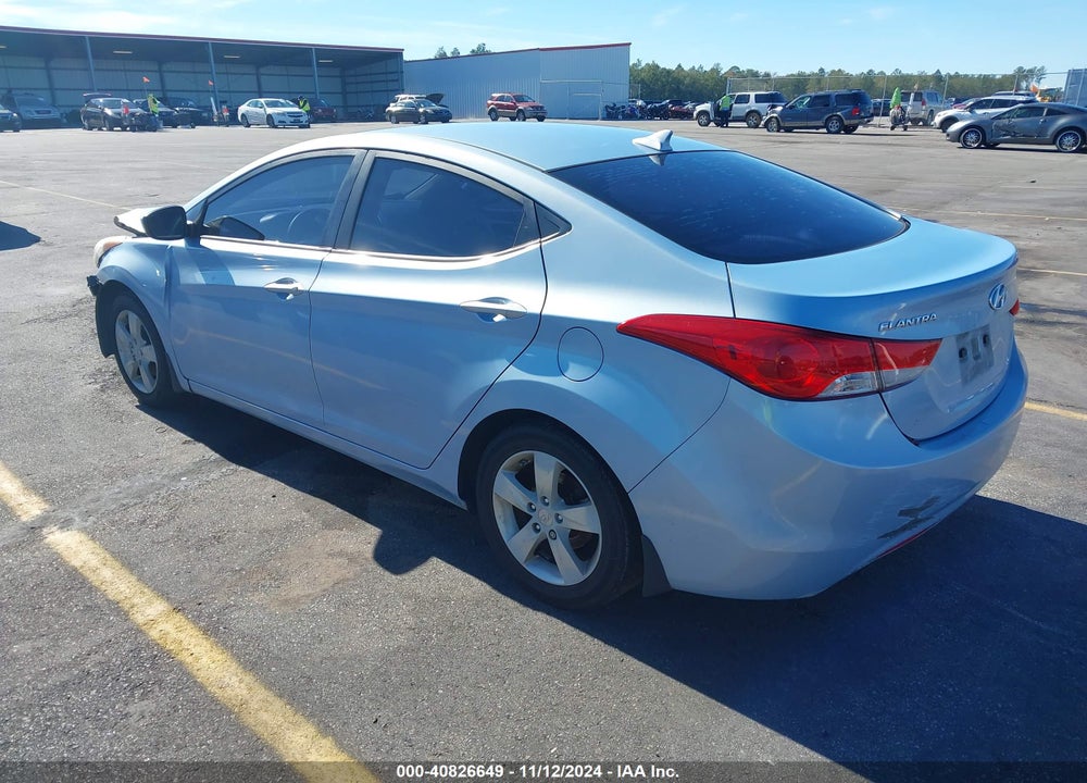2013 HYUNDAI ELANTRA GLS VIN: KMHDH4AE5DU745610
