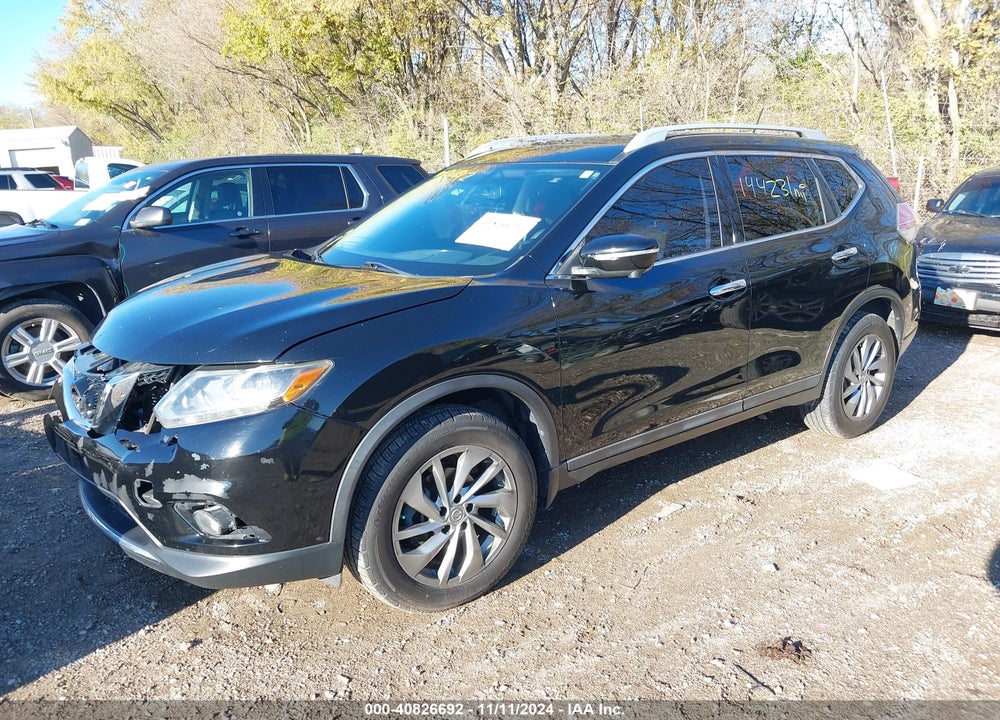 2015 NISSAN ROGUE SL VIN: 5N1AT2MV1FC828476