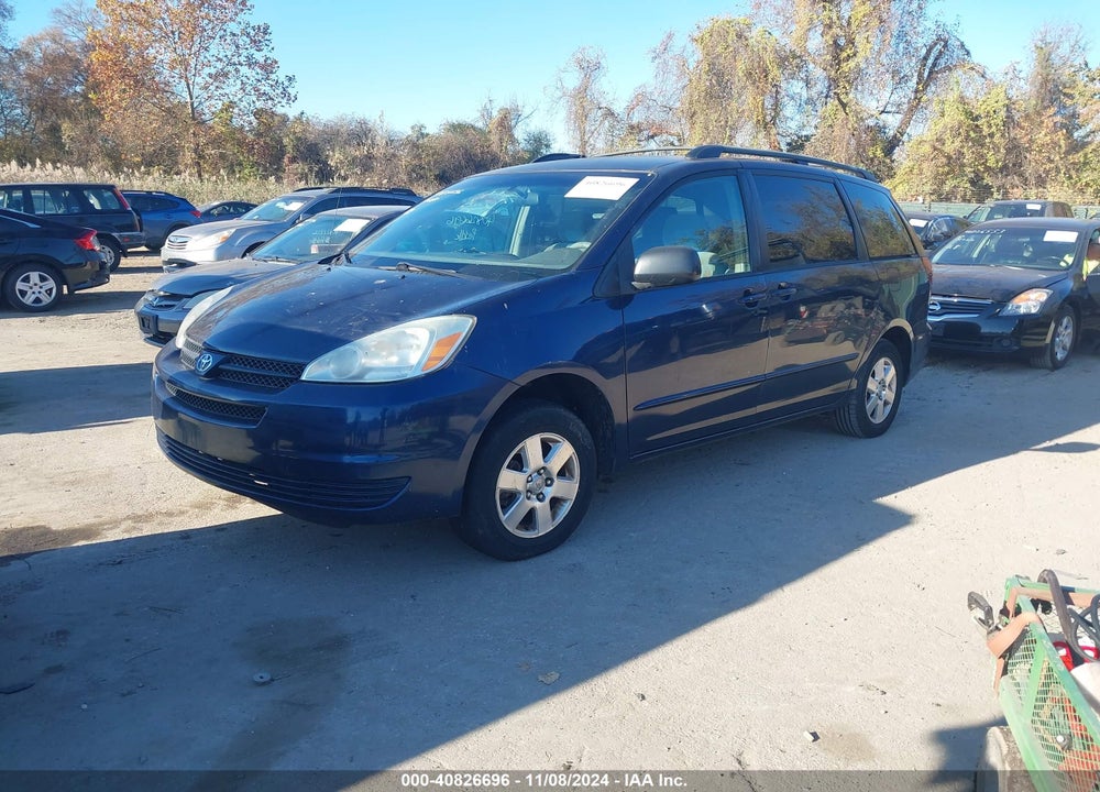 2005 TOYOTA SIENNA LE VIN: 5TDZA23C65S379659