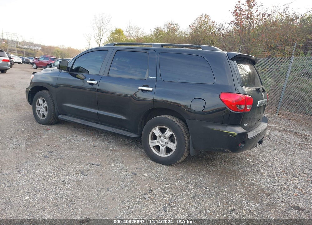 2008 TOYOTA SEQUOIA LIMITED 5.7L V8 VIN: 5TDBY68A78S003634
