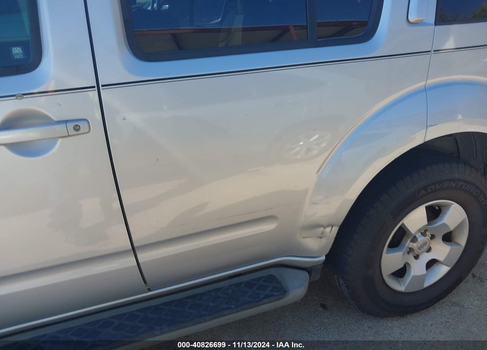 2012 NISSAN PATHFINDER S VIN: 5N1AR1NN3CC629710