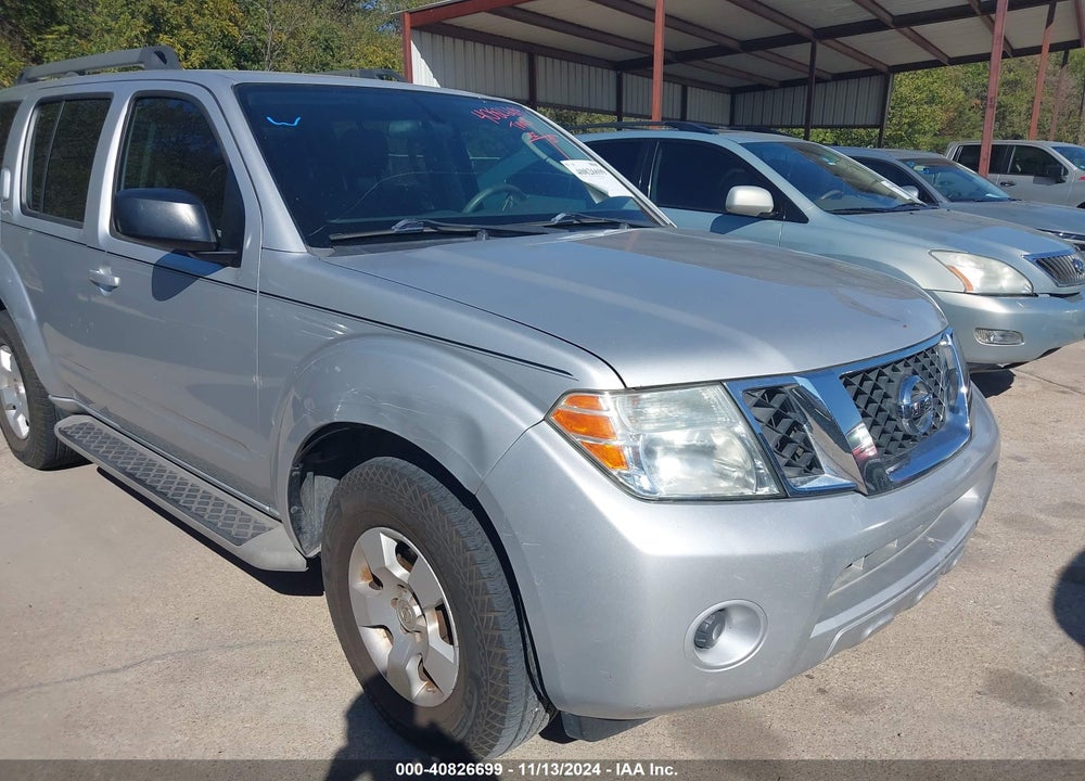 2012 NISSAN PATHFINDER S VIN: 5N1AR1NN3CC629710