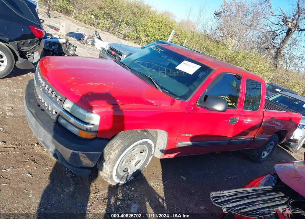 2000 CHEVROLET SILVERADO 1500 VIN: 2GCEC19W5Y1372458