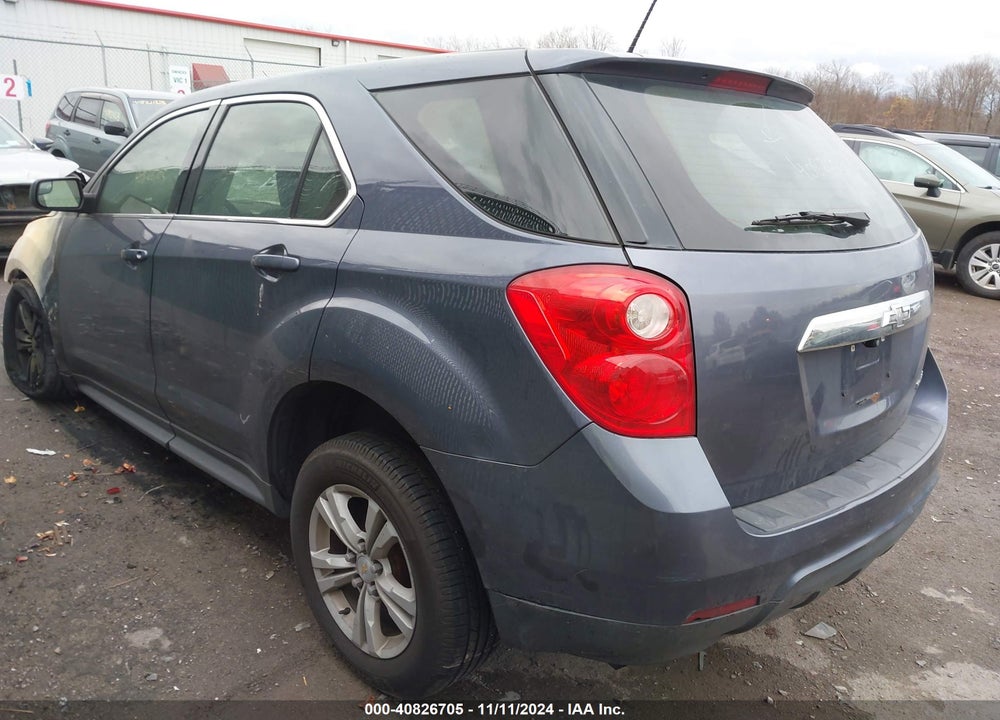 2013 CHEVROLET EQUINOX LS VIN: 2GNALBEK7D6360713