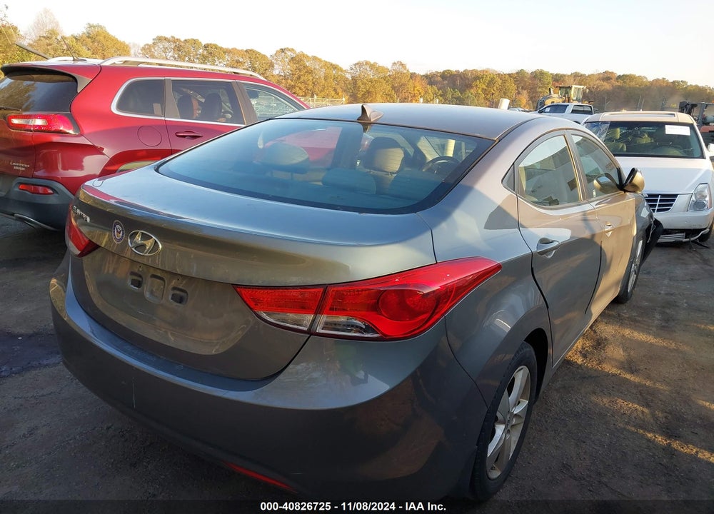 2012 HYUNDAI ELANTRA GLS VIN: 5NPDH4AE4CH088974