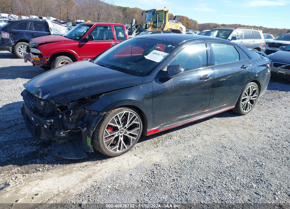 2023 HYUNDAI ELANTRA N VIN: KMHLW4AK1PU015754