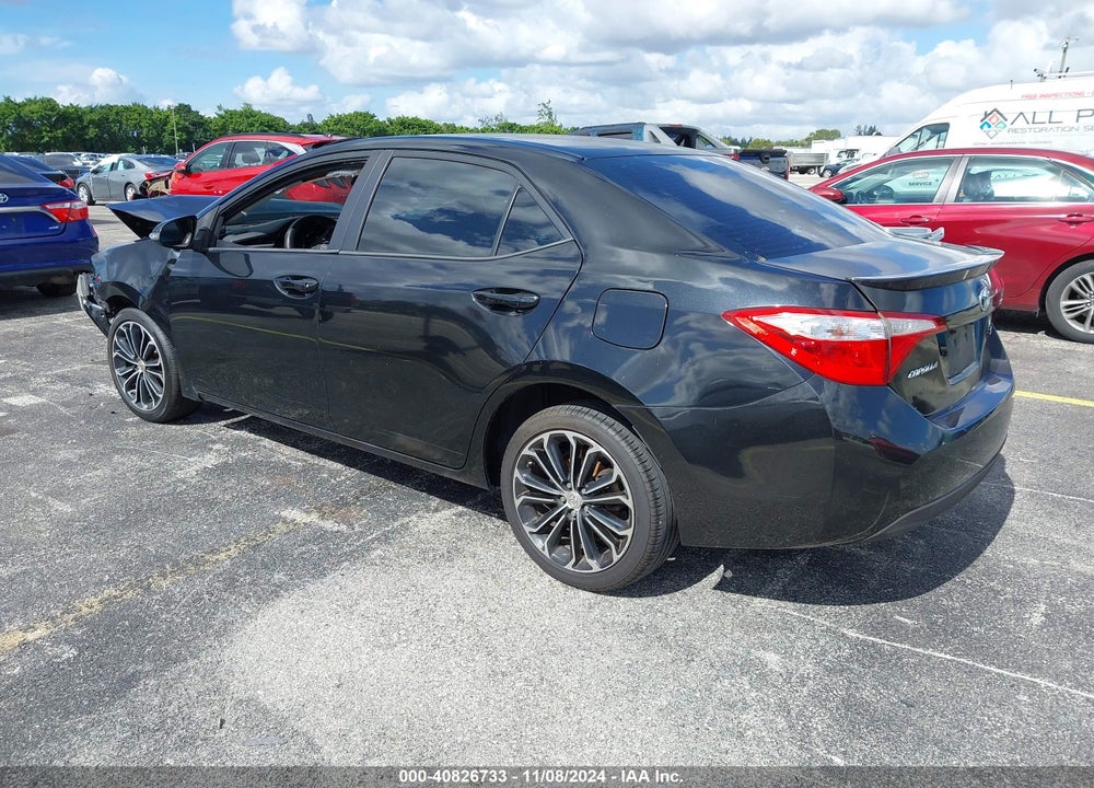 2014 TOYOTA COROLLA S PLUS VIN: 2T1BURHE8EC090450
