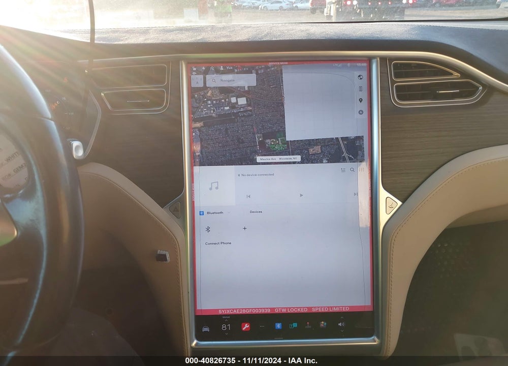 2016 TESLA MODEL X 60D/70D/75D/90D VIN: 5YJXCAE28GF003939