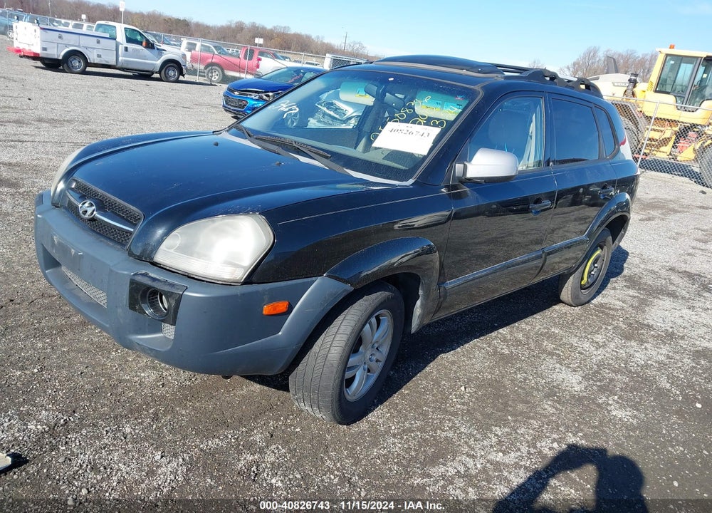 2008 HYUNDAI TUCSON VIN: KM8JN12D68U829280