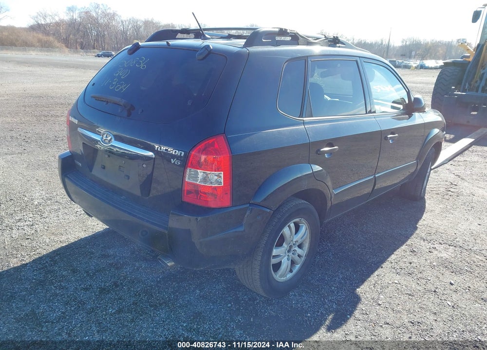 2008 HYUNDAI TUCSON VIN: KM8JN12D68U829280