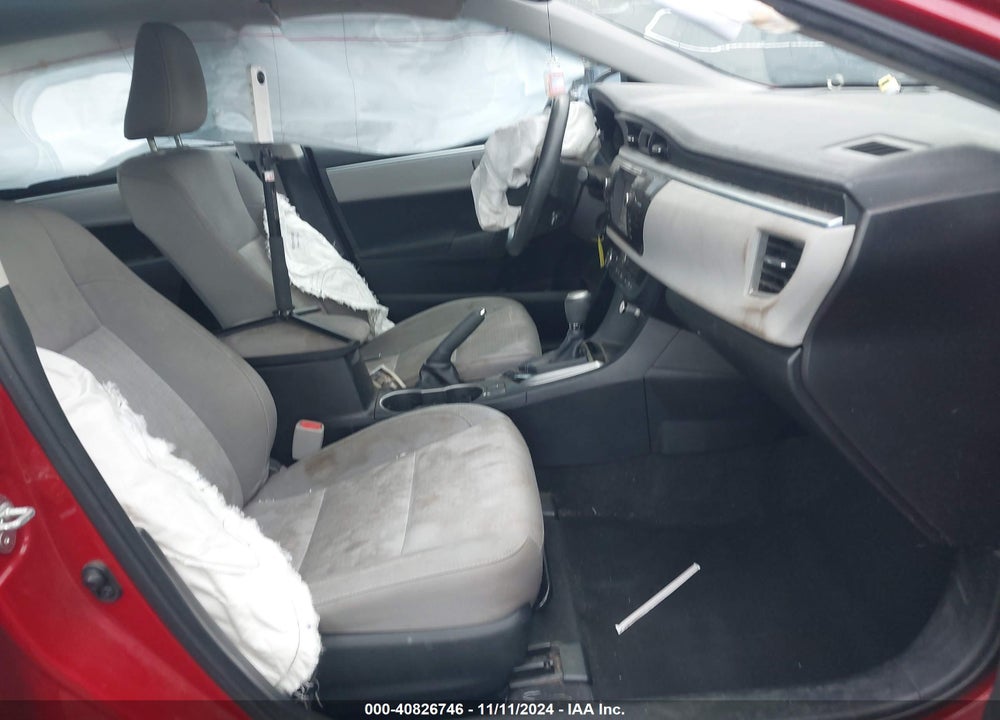 2015 TOYOTA COROLLA LE VIN: 2T1BURHE7FC320593