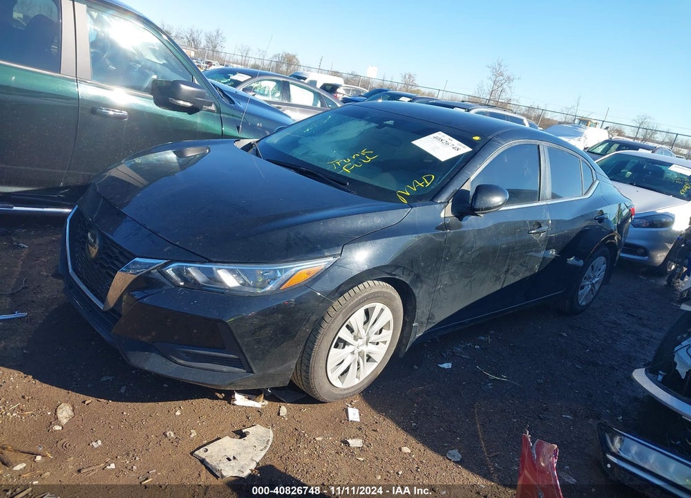 2021 NISSAN SENTRA S XTRONIC CVT VIN: 3N1AB8BV4MY302475