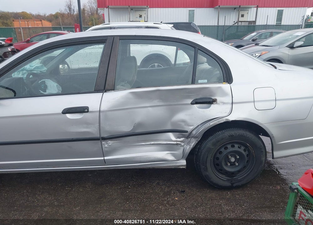 2004 HONDA CIVIC VP VIN: 2HGES16384H551142
