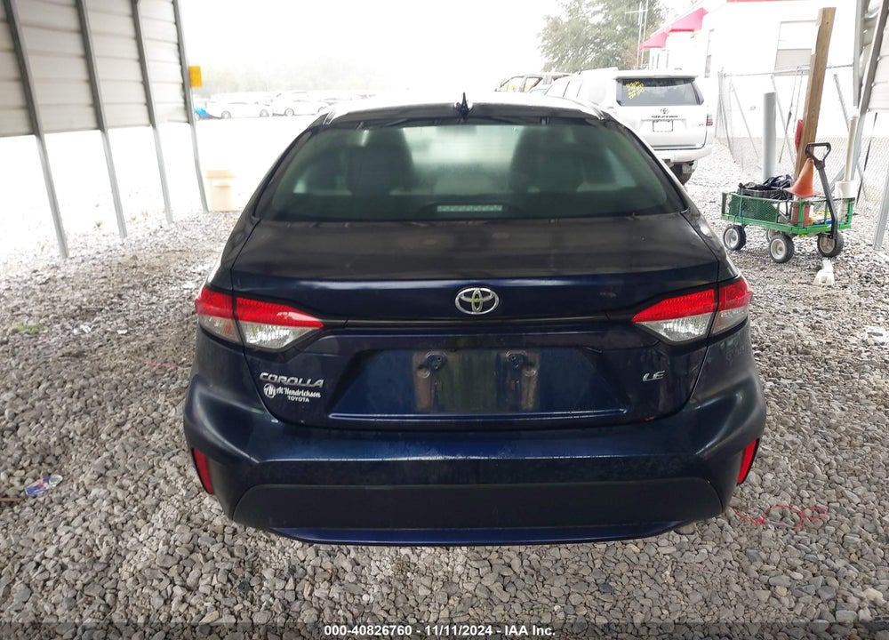 2022 TOYOTA COROLLA LE VIN: 5YFEPMAE4NP349582