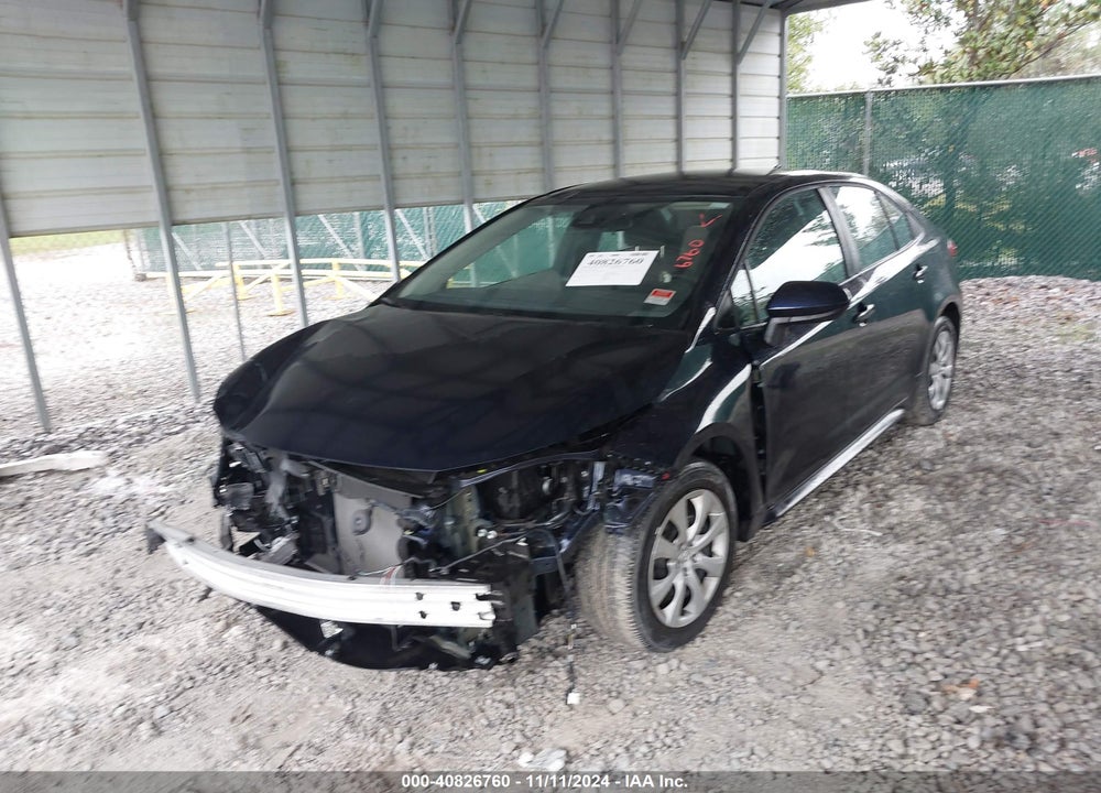2022 TOYOTA COROLLA LE VIN: 5YFEPMAE4NP349582