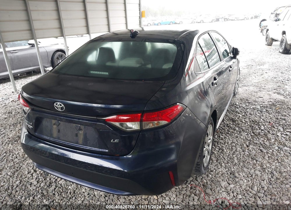 2022 TOYOTA COROLLA LE VIN: 5YFEPMAE4NP349582
