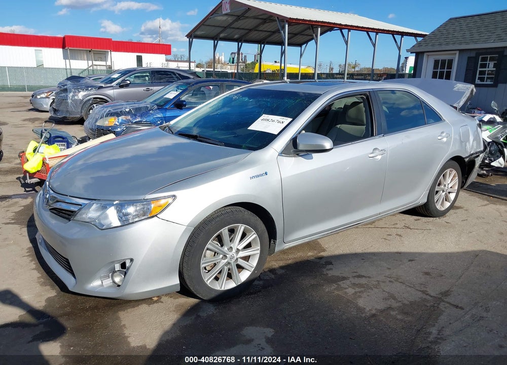 2013 TOYOTA CAMRY HYBRID XLE VIN: 4T1BD1FK6DU077378