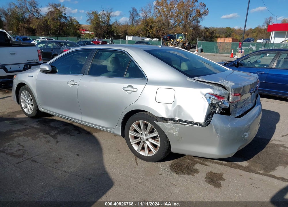 2013 TOYOTA CAMRY HYBRID XLE VIN: 4T1BD1FK6DU077378