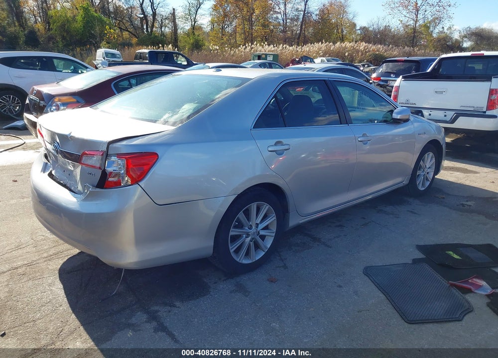2013 TOYOTA CAMRY HYBRID XLE VIN: 4T1BD1FK6DU077378