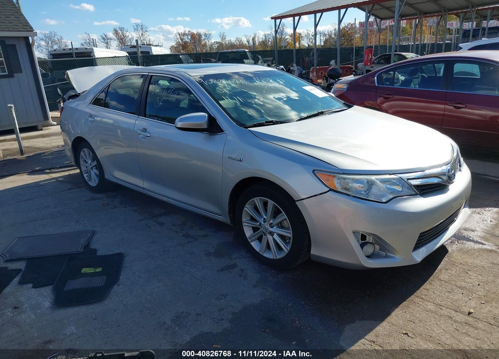 2013 TOYOTA CAMRY HYBRID XLE VIN: 4T1BD1FK6DU077378
