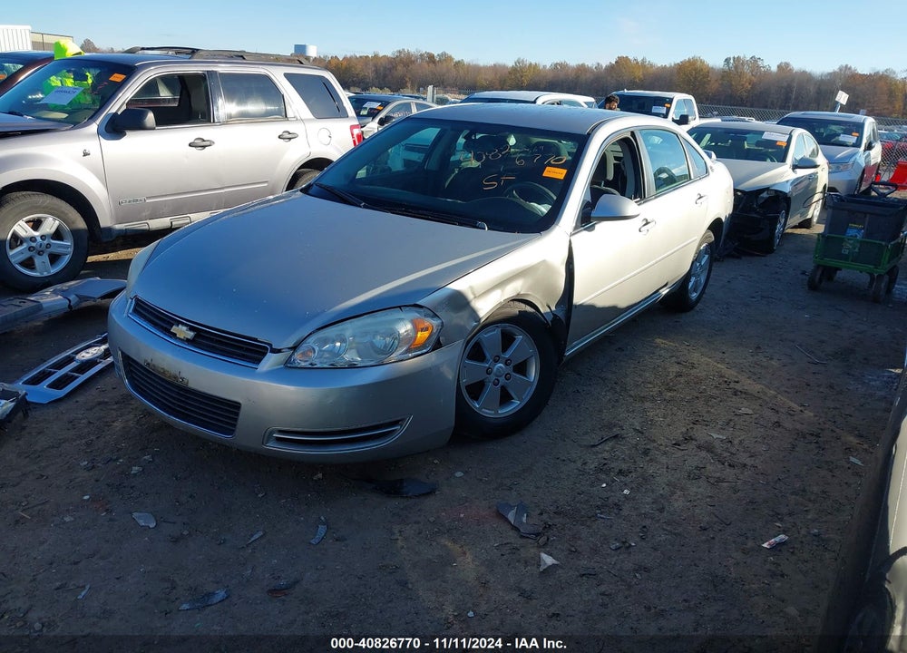 2008 CHEVROLET IMPALA LT VIN: 2G1WT58KX89174205