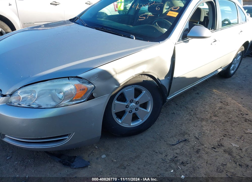 2008 CHEVROLET IMPALA LT VIN: 2G1WT58KX89174205