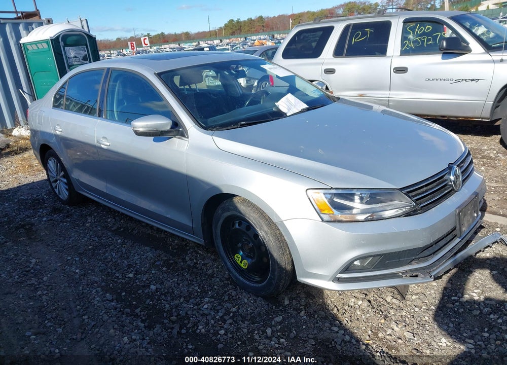 2015 VOLKSWAGEN JETTA 1.8T SE VIN: 3VWD17AJ0FM350407
